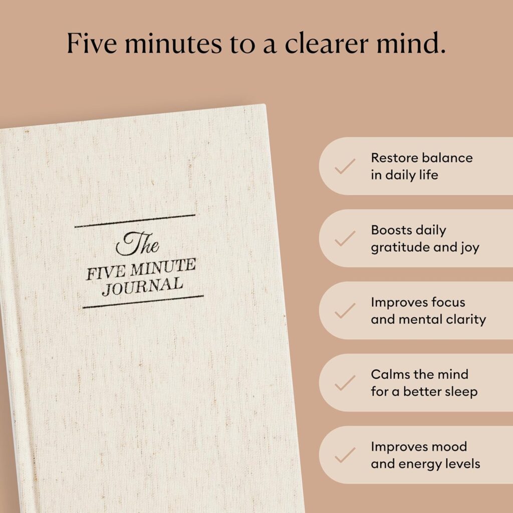 Original Daily Gratitude Journal 2024 for Happiness, Mindfulness & Reflection