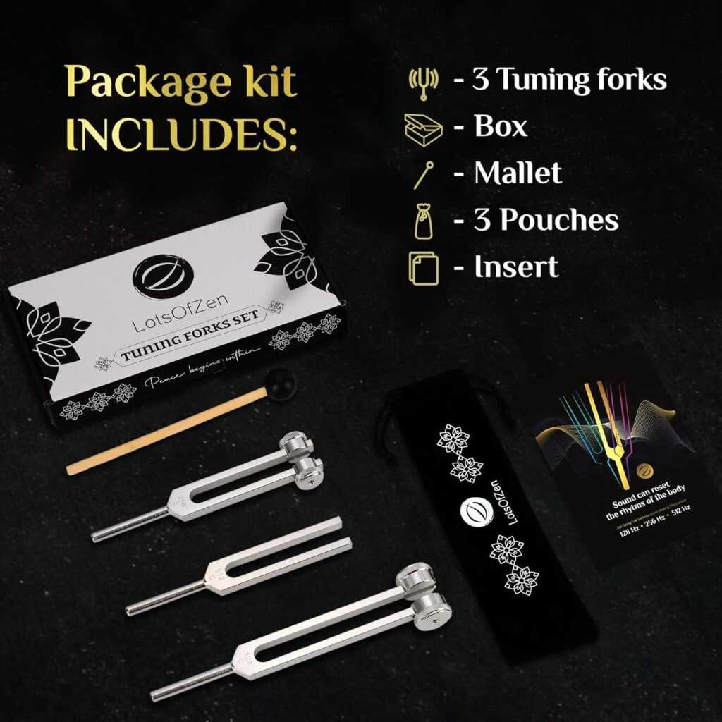 Tuning Forks for Healing Package Kit