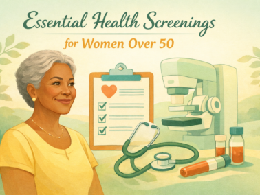 Health screenings for women over 50